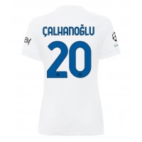 Inter Milan Hakan Calhanoglu #20 Auswärtstrikot Frauen 2023-24 Kurzarm